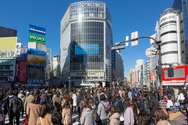 渋谷スクランブル交差点